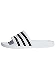adidas Unisex Adilette Aqua Slides, Cloud White / Core Black / Cloud White, 42 EU