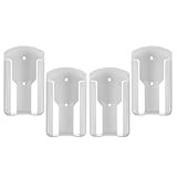 NUOBESTY 4 Stück Selbstklebende Wandhalterung für Fernbedienungen Platzsparender Stabiler Halter für Klimaanlagen Tv-controller ohne Bohren Einfache Montage Langlebige Aufbewahrung für