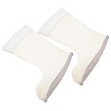 TOYANDONA Warme Herren Stiefel Einlegesohlen aus Lammfleece Rutschfest Größe 43–45 für Winterwandern und Regenstiefel