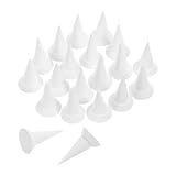 minkissy Bewegliche Brennofen Stütznägel 20 Stück Aluminiumoxid Keramik Feuerfest Hochtemperaturbeständig Konisch für Töpferofen Zubehör