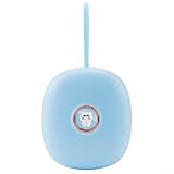 Gbtdoface Digitaler Wecker, Nachttisch, digitaler Wecker, kreativ, tragbar, Studenten, Kinder, LED, elektronisch (blau)