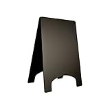 Kundenstopper Holz Gehwegaufsteller Kreidetafel wetterfest für Außen 90x60cm