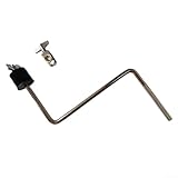 Z-Förmige Trommel-Becken-Stangenklemme für Schlagzeug-Set-Teile, Metallhalterung mit Schnellentfernung, verstellbares Percussion-Instrumentenständer-Zubehör