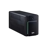 APC Easy UPS - BVX2200LI-GR - unterbrechungsfreie Stromversorgung 2200 VA mit Schuko Ausgängen, Batteriesicherung & Überspannungsschutz, Backup-Batterie mit AVR, LED-Anzeigen