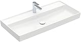 Villeroy & Boch Collaro Waschbecken Hänger?, 1000 x 470 mm, ohne Überlauf, ohne Erdung, 4A33A2, Farbe: alpina bia?a - 4A33A201