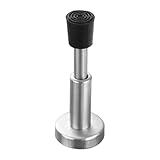 Sosoport Türstopper aus Edelstahl mit Hydraulischer Dämpfung Wandmontierter Türpuffer mit Kollisionsschutz 85–103mm Leiser Türdämpfer für Zuhause und Büro