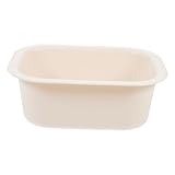 Milisten Kleines Wasserbecken Für Wickeltisch Babybecken Aus Pp Kunststoff Kompakt Robust Für Babypflege Haushalt Reise Camping