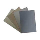 PATRON Pastellpapier für Künstler, verschiedene Farben, 27,9 x 35,6 cm, 400 g/m², 8 Blatt, Kunstzeichenpapier für Erwachsene und Studenten