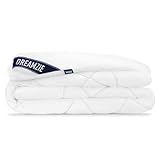 Dreamzie Bettdecke 155x220 cm Sommerdecke 150gsm, Sommer Steppdecke 155 x 220, Leicht Dünn Weiche Atmungsaktive Sommerbettdecke, Zudecke Mikrofaser, Zertifiziert Oeko-Tex