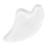 Harz-Schabbrett, Gesichts-Schabmassagegerät, transparentes Guasha-Brett, verwendet for die Gesichtslifting-Massage zur Linderung von Muskelkater Massagestab