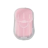 Seife und Handpapier Handseife Tabletten tragbar 50 Einweg-persönliche Hautpflege Body Glitter Creme (Red, One Size)
