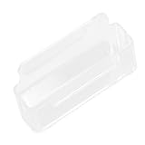 Operitacx 4er Set Visitenkartenständer Transparente Kartenhalter Für Den Schreibtisch Organizer Für Büros Messen Und Veranstaltungen Praktischer Kartenaufsteller Für
