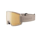 HEAD CONTEX PRO 5K Skibrille Gold/Sand