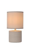 LUCIDE GREASBY - Tischlampe - Ø 14 cm - 1xE14 - Beige