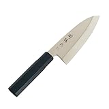 KAI Seki Magoroku Kinju und Hekiju Deba 15,0 cm Klingenlänge - 8A solid & SUS420J2 - 58 & 56 (±1) HRC - handgefertigt - Pakkaholz & PP-Kunststoff - japanisches Hackmesser - Made in Japan