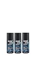 Parfum Deodorant Body Appeal (3 x 150ml) | 3er-Pack Deospray für Männer | 24h Schutz ohne Aluminium (ACH) | Duft mit Minze & Sandelholz | Veganes Bodyspray ISANA MEN