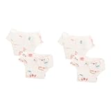 Toyvian 4stücke Wiederverwendbare Baumwollwindeln Für Junge Mädchen Waschbare Höschenwindeln Für Mädchen Atmungsaktiv Bequem Für Neugeborene Monate