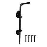 Bauernhoftorriegel, 30,5 cm, robuste Scharniere, Tor-Bodenriegel, für PVC-Ersatztüren, Poolanhänger, Bauernhof, Kinderboot