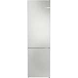 Bosch Hausgeräte KGN392LBF Serie 4 Kühl-Gefrier-Kombination, 203x60 cm, 260 L Kühlen + 103 L Gefrieren, VitaFresh XXL, NoFrost nie wieder abtauen, LED-Beleuchtung gleichmäßige Ausleuchtung, Edelstahl