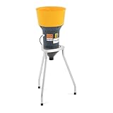 Wiesenfield WIE-FC-60B Getreidemühle elektrisch 60 L 400 kg/h 1300 W mit Untergestell Getreidemühle Schrotmühle Kornmühle