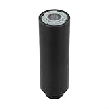 Ersatz-Sprühkopf für Badezimmer- und Küchenarmaturen, verstellbarer Wasserdurchfluss und Sprüheinstellungen, passend für die meisten Standardgrößen (schwarz)