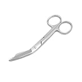 REMOS Verbandschere Edelstahl rostfrei 11.5cm klein - Hochwertig verarbeitet - präziser Schnitt