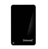 Intenso Memory Case 500 GB Externe Festplatte (6,35 cm (2,5 Zoll) 5400 U/min, 8 MB Cache, USB 3.0) schwarz, 6021530