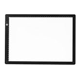 Pssopp Ultraflacher Diabetrachter mit 3 Helligkeitsstufen, APP-Bearbeitung, USB-betriebenes Lichtpad Im A4-Format Zum Scannen von Dias und Negativfilmen