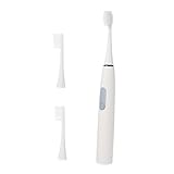 Ipetboom 1 Satz elektrische Zahnbürste Kinderreisezahnbürste wiederaufladbar Bausatz tragbar mundhygiene szczoteczka soniczna intelligente Zahnbürsten Zähne putzen Zahnbürste pp Light Grey