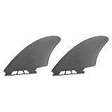 DGLDCSHUAI Surf Flossen Surfboard Flossen aufblasbare Paddleboard Flossen Longboard Fin PVC Material Stabilität breites Anwendung Schwarz