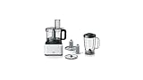 Braun PureEase FP 3131 Küchenmaschine mit 1,2 l Mixer und 2,1 l Schüssel, einfach zu bedienen, schnell und intuitiv, zwei Geschwindigkeiten plus Pulse, kompaktes Design, EasyClick System, Weiß