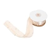 KONTONTY 1 Rolle Bandschleife Fälschung Durchsichtiges Chiffonband Durchsichtiges Organzaband Geschenkbänder Band Umwickeln Satinband Diy-band Für Kopfbedeckungen Locken Party Frauen Satin-