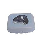 Tupperware Eco+ Kleiner-Twin Größe 2 Winterzauber Brotdose Brotbox Pausenbox Snackbox Sandwichbox Lunchbox helles blau