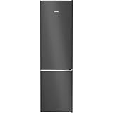 SIEMENS KG39NSBBF iQ700 Kühl-Gefrier-Kombination, 203 x 60 cm, 260 L Kühlen & 103 L Gefrieren, noFrost, hyperFresh 0 Grad, multiAirflow für gleichmäßig gekühlte Lebensmittel und Getränke