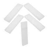 TEHAUX 5 Stück Pack Reise Tragebox für Zungenreiniger Transparente Kunststoff Aufbewahrungsbox Kompakt und Abwaschbar für Reisen