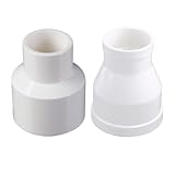 Zgehnao Vakuum Aufsatzadapter Für Zyklon Staubsammler Vakuumschlauch Adapter Schlauchanschluss Reduzierstück 50 Mm Bis 32/40/63/75 Mm