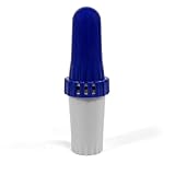 POOL Total Dosierschwimmer SPA für 20g Bromtabletten - Stellring zur Dosiermengen-Einstellung - Für Whirlpool & kleine Chlortabletten - Befüllbar mit bis zu 5 Tabletten