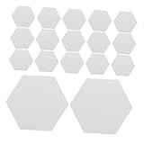 NUOBESTY 48 Stück Teiliges Selbstklebende Sechseckige Spiegelaufkleber aus Bruchsicherem Acryl Realistischer Spiegel Effekt Moderne Wanddeko für Wohnzimmer Badezimmer und Schlafzimmer