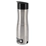 FRZY Reisekaffeemaschine Verschleißfeste tragbare elektrische Kaffeemaschine Einfache Bedienung Kompaktes Design Edelstahl 304 in Lebensmittelqualität für unterwegs
