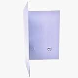 Individualisierbare Grußkarte mit Audio-Aufnahmefunktion Gestalte festliche Grüße mit Songs, Sprachbotschaften, Bildern und deinen persönlichen Worten – die Karte mit Soundeffekt (hellblau)