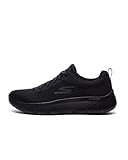 Skechers Damen GO Walk Flex Sneaker, Schwarz, 39.5 EU