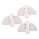 SHOWERORO 3st Schiebetürschloss Tür Türschloss Kinder Fenstersicherungen Für Kinder Fenstersicherungen Kindersicher Kindersicheres Türschloss Fensterverriegelungen Kieselgel Beige