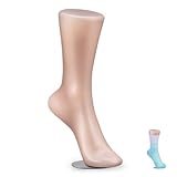 SEWOART Damen-Fußmagnet-Fußform Beine Fußformanzeige realistischer weiblicher Fuß Fußmaske Socken schaufensterpuppe maneküre- Set gefälschte Füße für Socke Fußpuppe für Fußkettchen Plastik