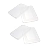 DIYEAH 2 Stück Teiliges Kühlschrank Aufbewahrungsbox mit Deckel Praktische Knödelbox aus Robustem zur Frischen und Geordneten Lagerung von Teigtaschen Leicht zu Reinigen Platzsparend für