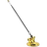 Hohopeti Starker Edelstahl Saugnapf Fahnenmasthalter Ausziehbar Windfest Für Auto Outdoor Flaggenmast Basis Stabil Einfach zu Montieren