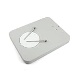 LZHSWM Trinokularmikroskop Stereomikroskop Binokularmikroskop Tisch Arbeitsständer Halter Arbeitstisch Grundplatte Sockel(White-01)