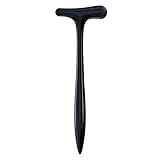 DocCheck Thïngs Reflexhammer 'Clôppe' – Red Dot Design Award 2022, neurologischer Reflexhammer nach Trömner, Spitzgriff für Haut- und Oberflächenreaktionen, Aluminium (schwarz)