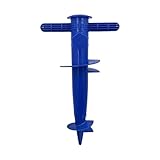 TOWARDSNAN Tragbare Kunststoff Bodenanker Robuste Kunststoff Zeltheringe Upgrades Für Zelte Strandschirme Schneller Aufbau in Sandboden Leicht Zu Tragende Basis Für Strandschirme