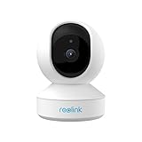 Reolink 4MP Überwachungskamera Innen WLAN Schwenkbar, Home und Baby Monitor mit Personen-/Haustiererkennung, Auto-Tracking, 2,4/5Ghz WiFi IP Kamera Indoor, 2-Wege-Audio, IR-Nachtsicht, E1 Pro