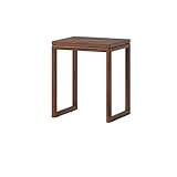 Kleiner Beistelltisch Outdoor Camping, Freistehendes Regal für Roboter-Staubsauger, Aufbewahrungsdisplayregal for Das Wohnzimmer, Mobiles Aquariumregal(Brown)
